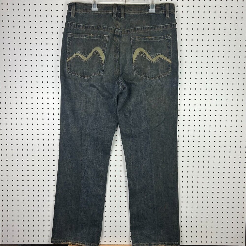 Jordan Craig Loose Fit Wide Leg Jeans Streetwear Skate Baggy Grunge Y2K Sz 38x32